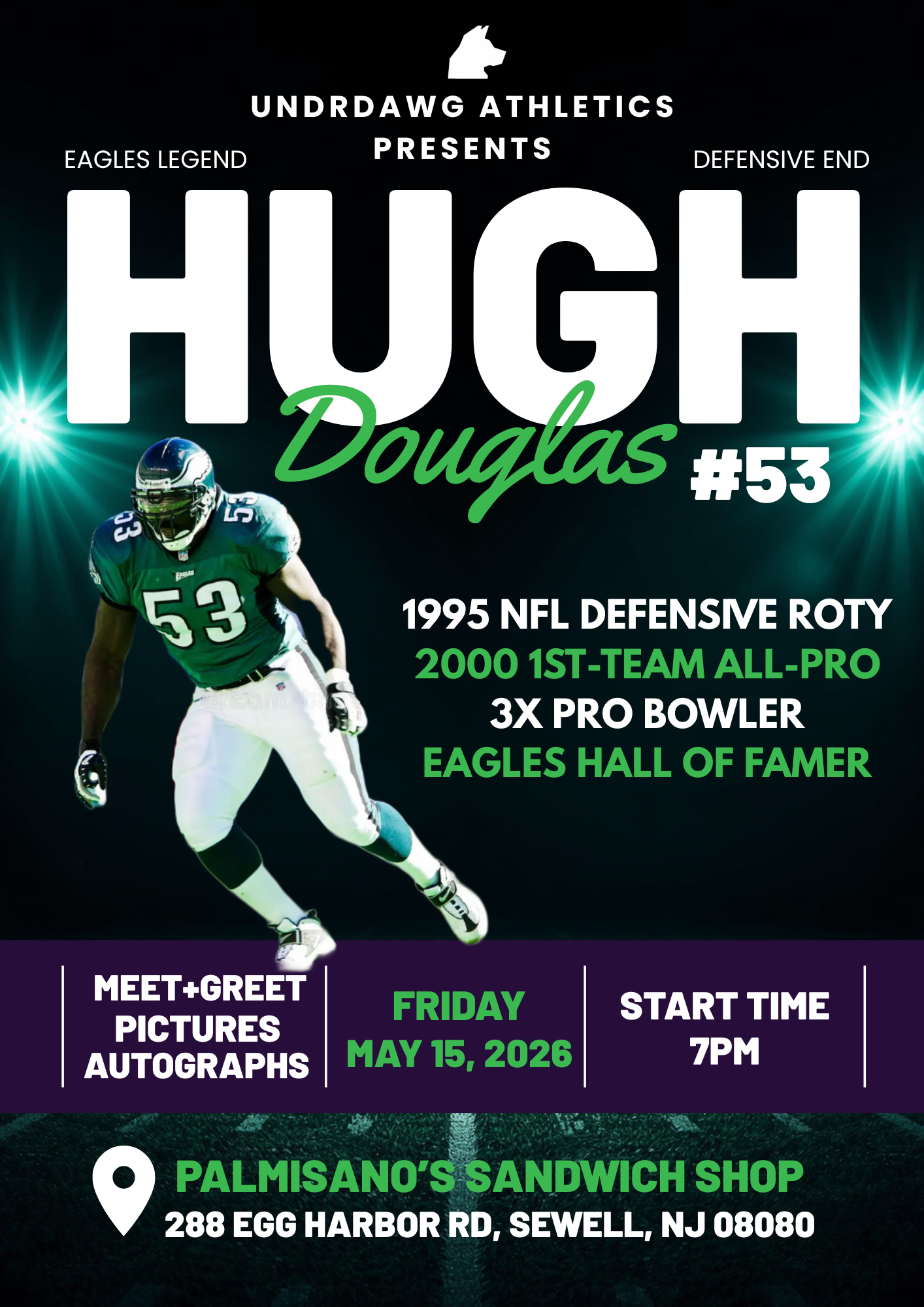 Hugh Douglas Meet & Greet Flyer